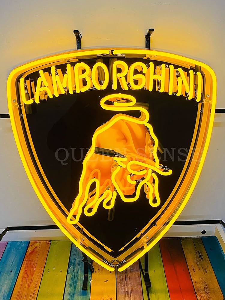 最終値下げ‼️LAMBORGHINI ランボルギーニ LED3Dネオン看板 ‼️ Queen Sense 24